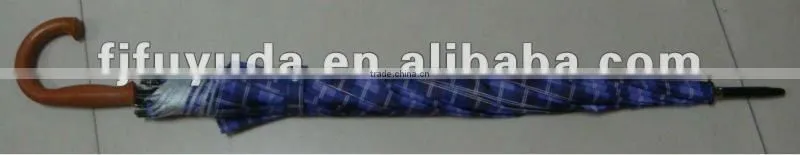G32K promotional UV check purple golf umbrella