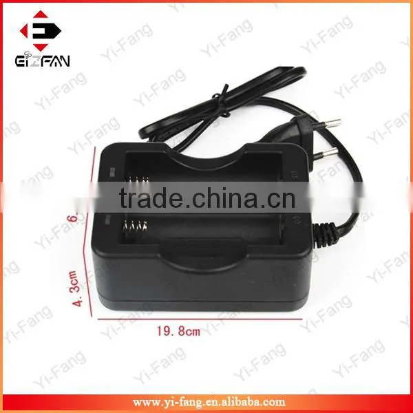 li-ion battery charger 3.7v high quality 2 slots charger 26650 battery charger