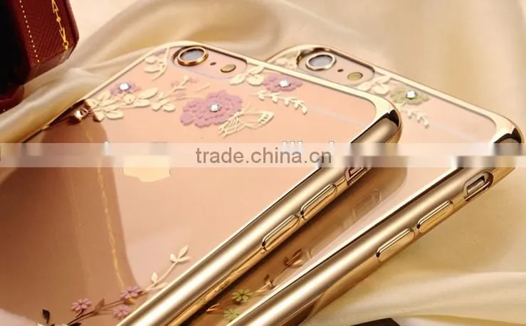 2016 clear plastic cell phone case for iphone 4 5 6 S se C plus 7