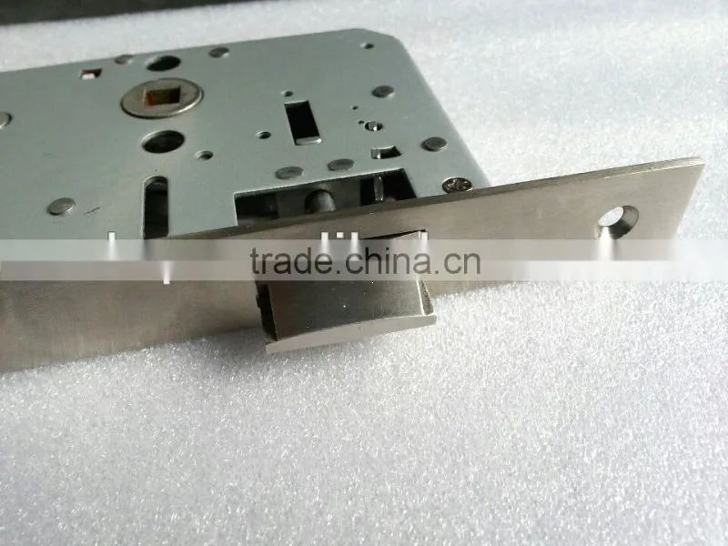 304 Stainless Steel Fireproof Euro Standard Euro Style Mortise Lock with 60 72mm Hole Distance