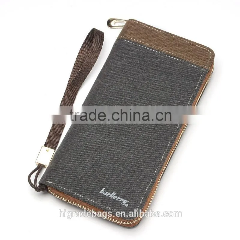 The best useful men's canvas wallet, credit card wallet for men, wallet made in canvas material