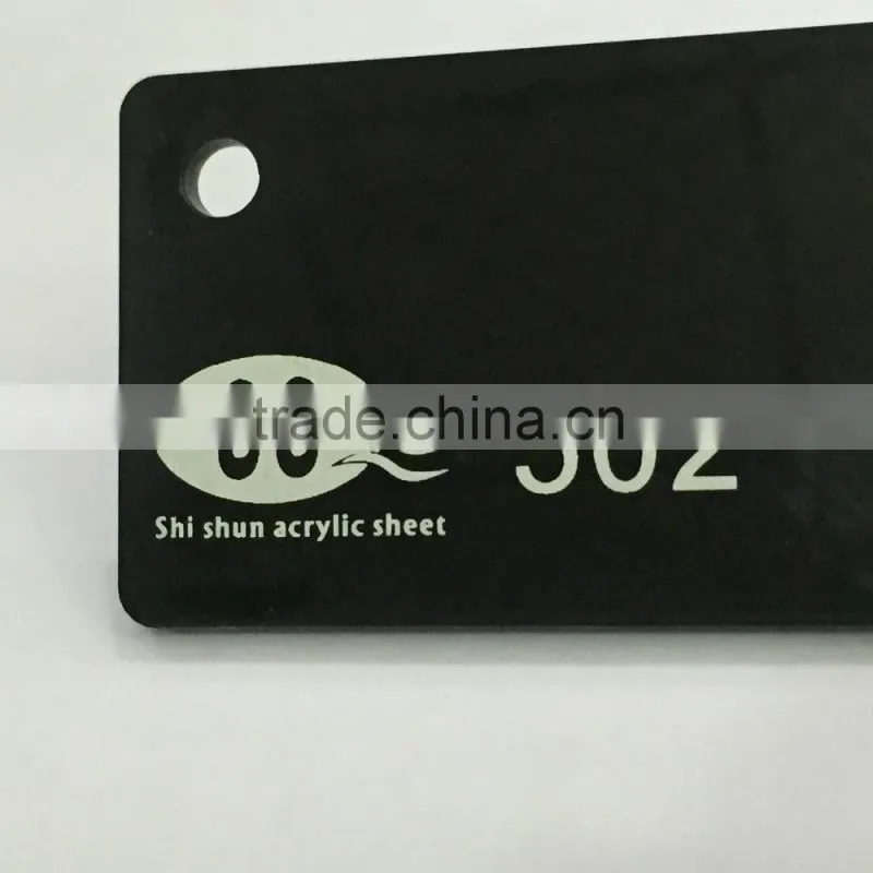 acrylic sheet/PMMA board black 3mm