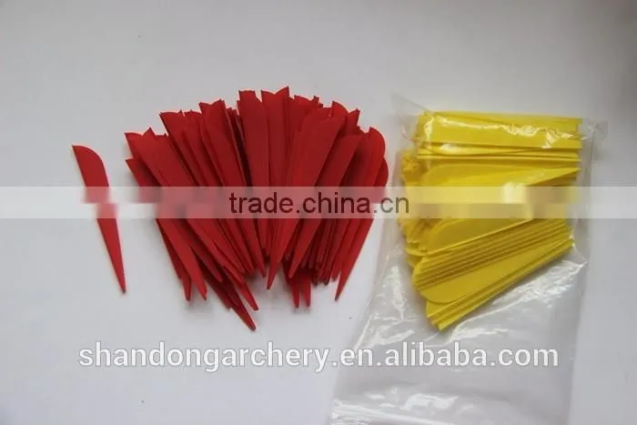 2.5'' arrow feather fletching for arrows