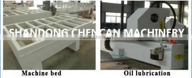 CNC servo motor woodworking machine 1325 with vacuum worktable