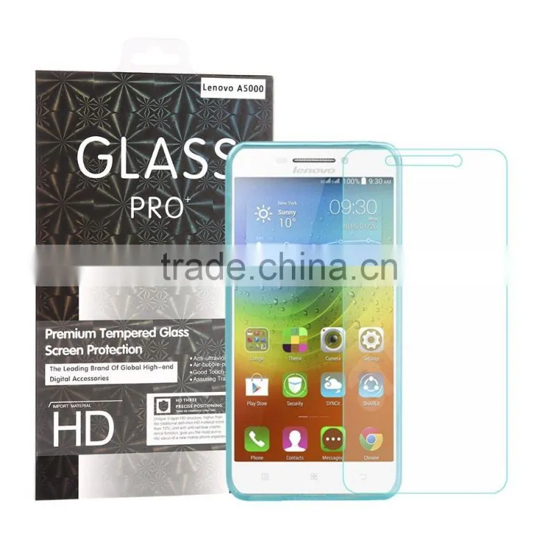 0.3mm Ultra-thin Explosion-proof Tempered Glass Film screen guard protector for Lenovo A5000(Transparent)