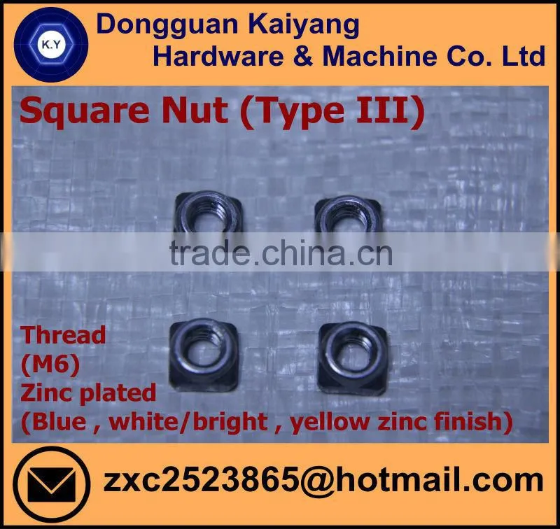 M8 Conical Kep Nut / Flange Lock Nut / Disc Nut / Sealing Nut