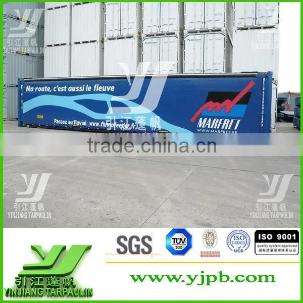PVC Coated Tarpaulin For Truck Side Curtains