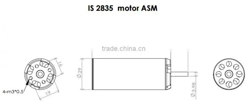 Scorpion IS-2835-3300KV Motor for Boat