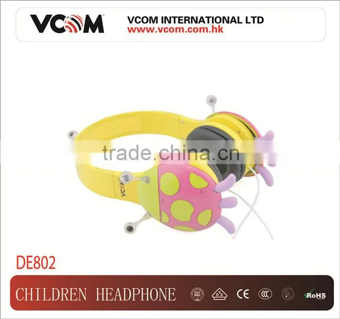 VCOM Professional Children Headphone in Earphone & Headphone Princess Style