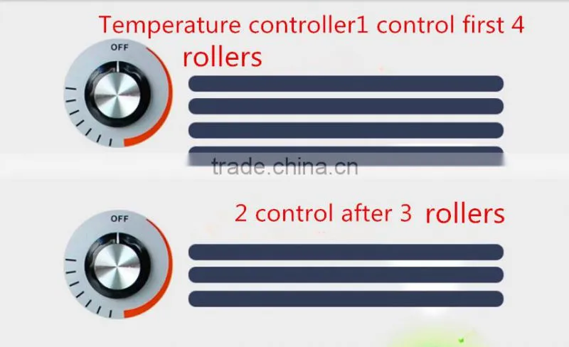 Hot sale 5/7/9 rollers stainless steel commercial hot dog machine/maker/grill