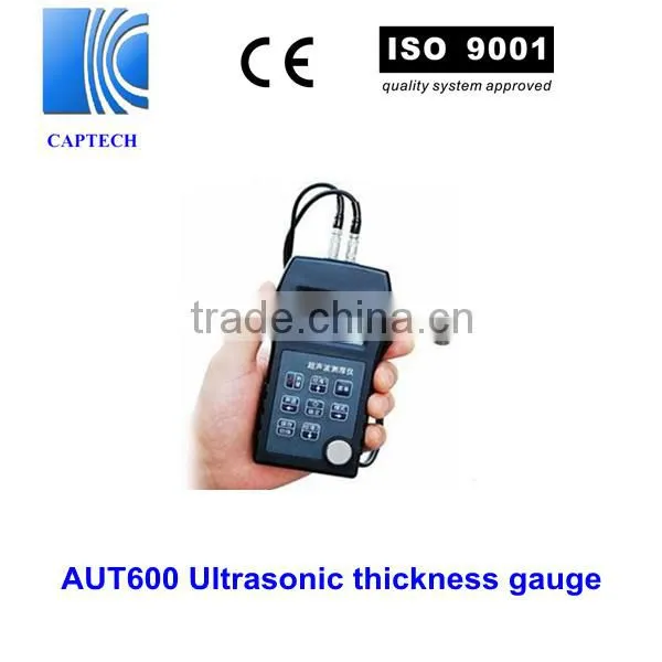 CE certified, Digital Pipe Ultrasonic Thickness Gauge AUT600