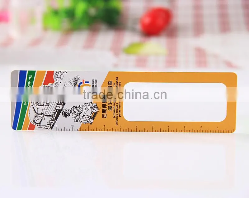 Plastic bookmarks magnifying glass fresnel book magnifier