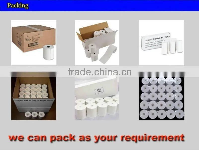 custom perfect thermal paper for supermarket register