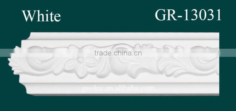 Modern Design Ceiling Decoration PU Cornice Moulding