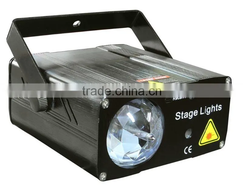 DL018 Latest design multi pattern mini laser stage lighting Projector with music controller