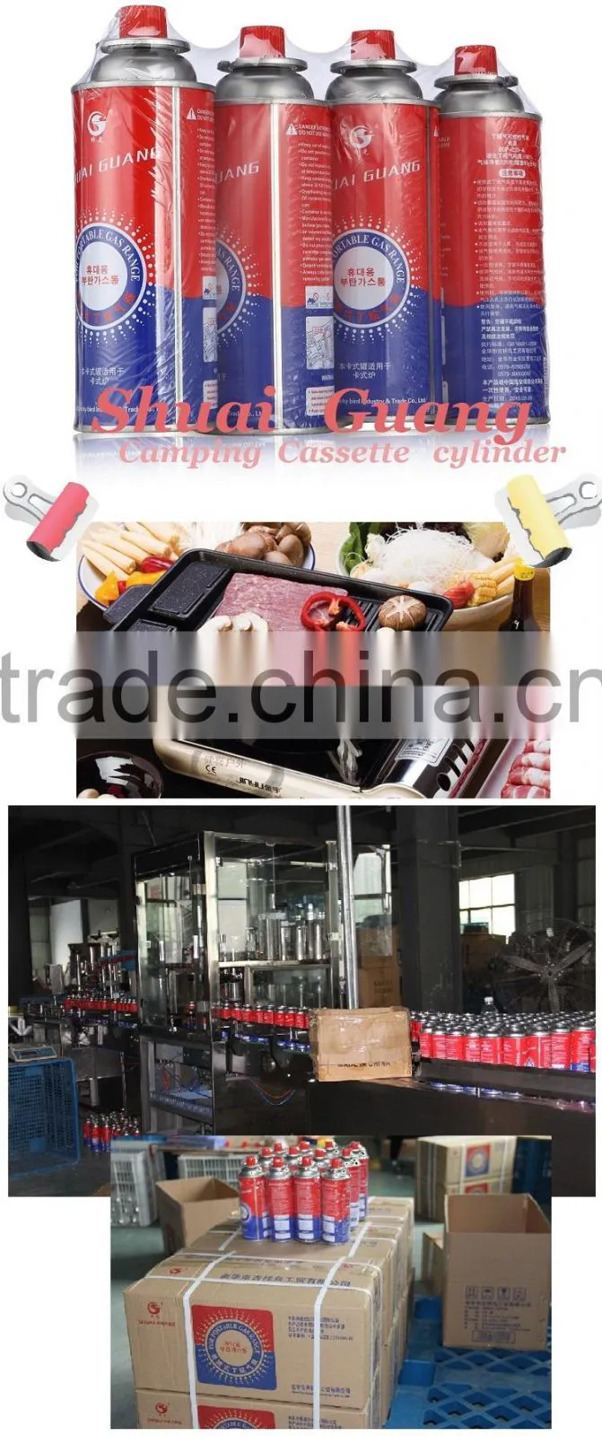 camping cassette portable gas cylinder