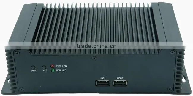 Embedded Fanless Mini PC Barebone system computer NFN45 supports 3G/wifi /DC power