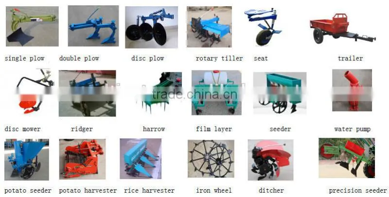walk behind tractor with rotary tiller