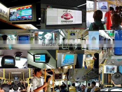 Bus LCD controller boad for the monitor