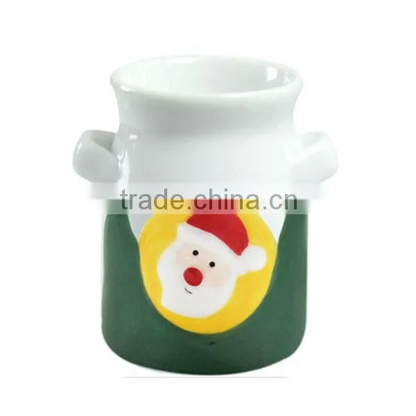 Customized Christmas Ceramic mug Cakecup storage with holder