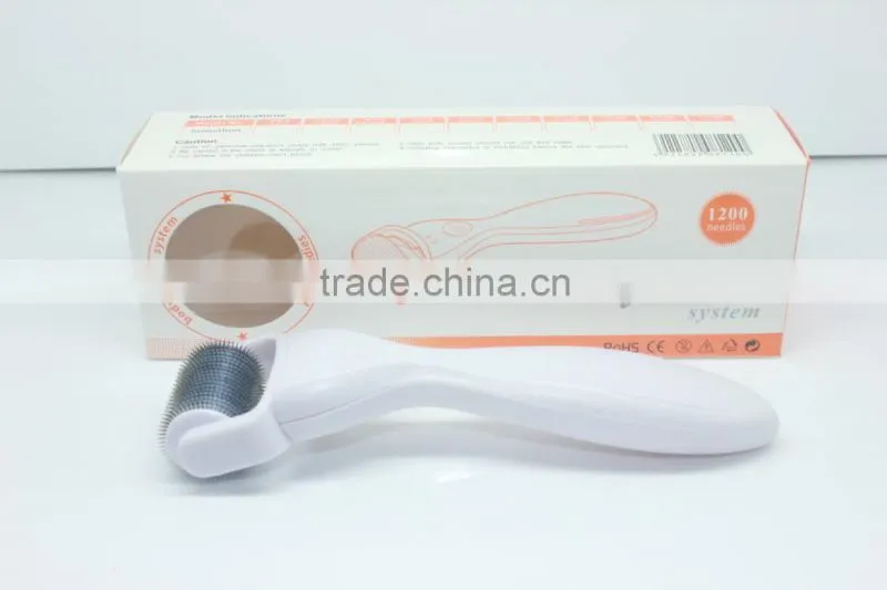Factory direct stretch mark removal derma roller 1200 needles microneedle skin roller