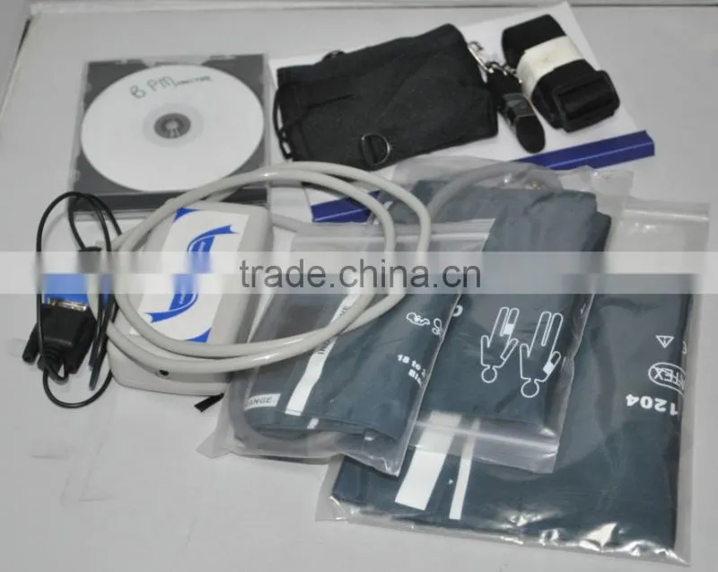 Cheap Model 24h BP measurement ABPM Ambulatory Blood Pressure Monitor with Cuff