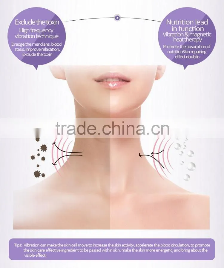 2016 beauty rf slimming machine neck beauty massager for neck wrinkle removing