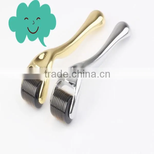 Lowest price 540 needles Titanium face skin micro needle roller,ance treatment derma roller-L015