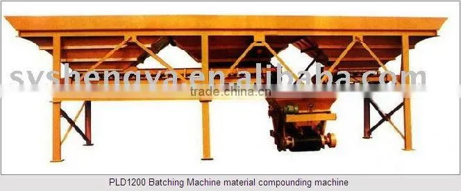 Price Of PLD1200 concrete brick Batching machine With German Technology