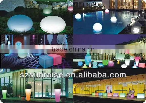 led light ball rgb rechargeable