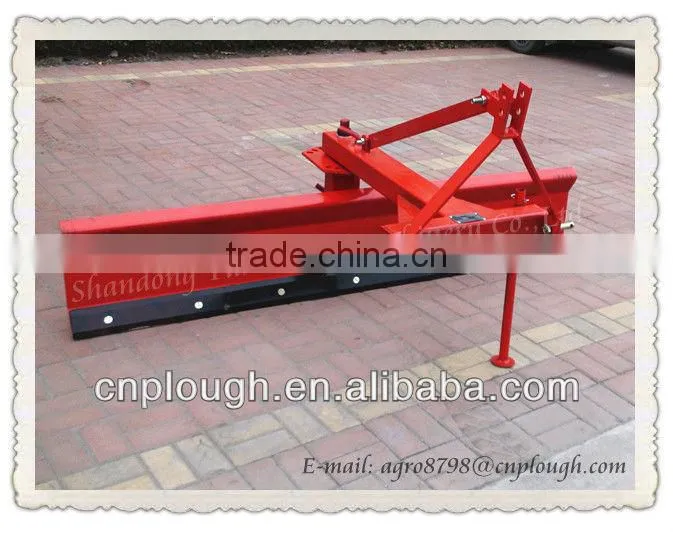 Tractor mounted land leveler