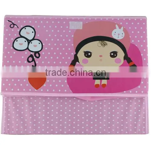 2014 Foldable Oxford Fabric Storage Box, Reusable economic wholesale collapsible badroom organizer(BBHT005)