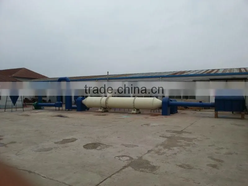 saw dust rotary drum dryer