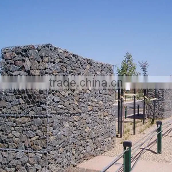 Welded Gabion baskets//gabion box//PVC coated gabion mattress