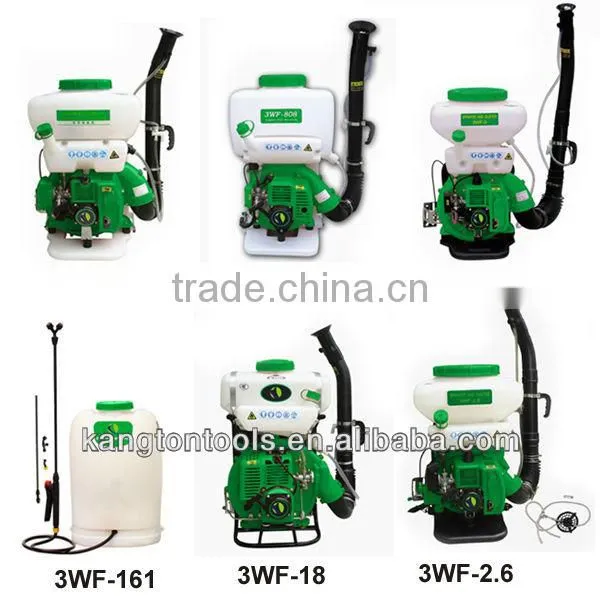 Gasoline power sprayer 26cc with nozzles