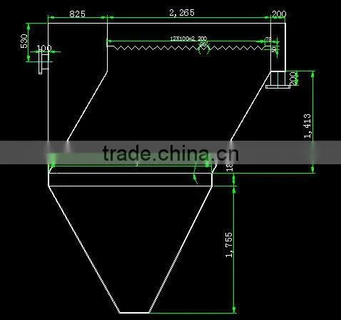MGS type inclined tube industrial clarifier
