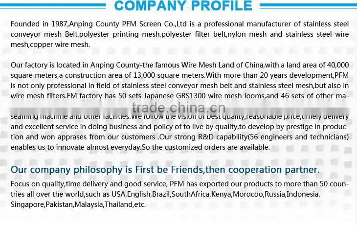 Stainless steel filter wire mesh