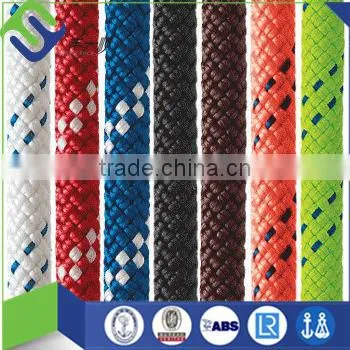 16mm PP Braided Rope Polypropylene Double Braided Rope