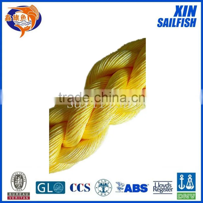 3 strand 32mm polypropylene rope