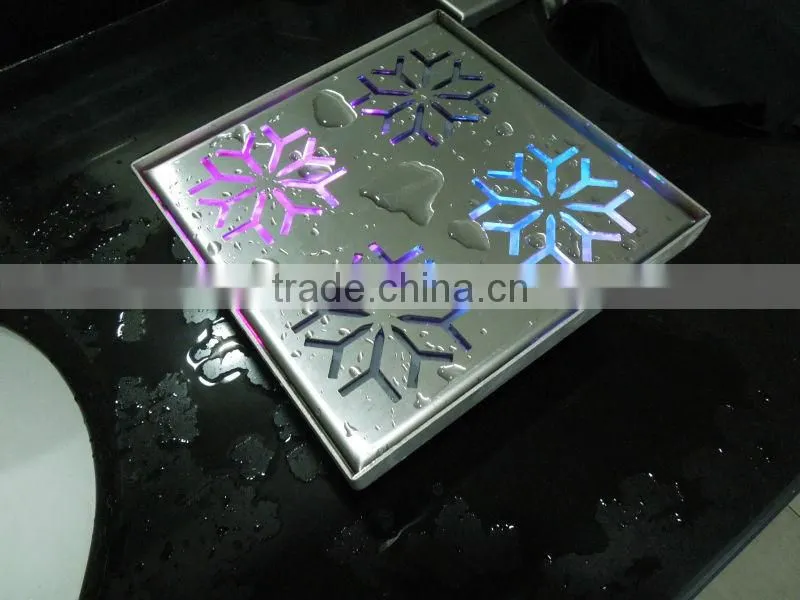 LED Square Shower Drain