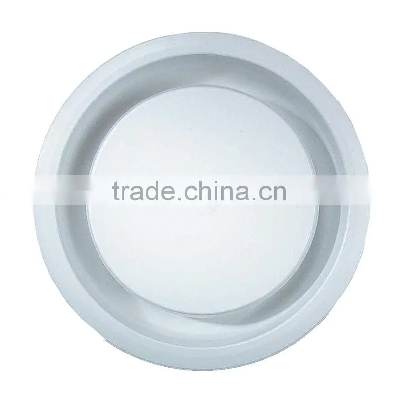 White round metal air vent
