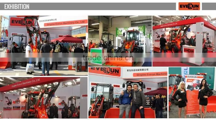 European market hydraulic front end loader ER16 for winter snow