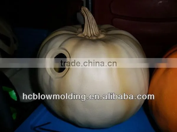 OEM Blow Molding plastic halloween pumpkin PE led light up halloween pumpkin for sale Huizhou factory