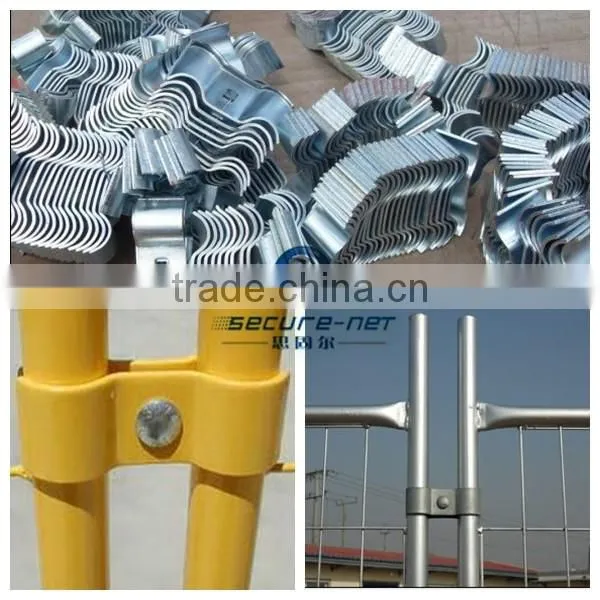 portable steel pipe frame Temporary Fences for Events, Security and Construction