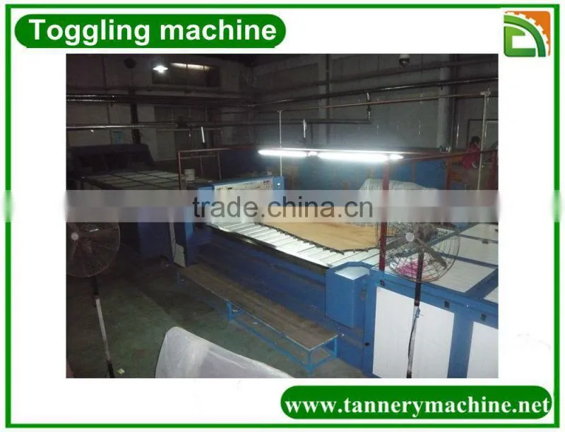 1.6m automatic leather toggling dry machine