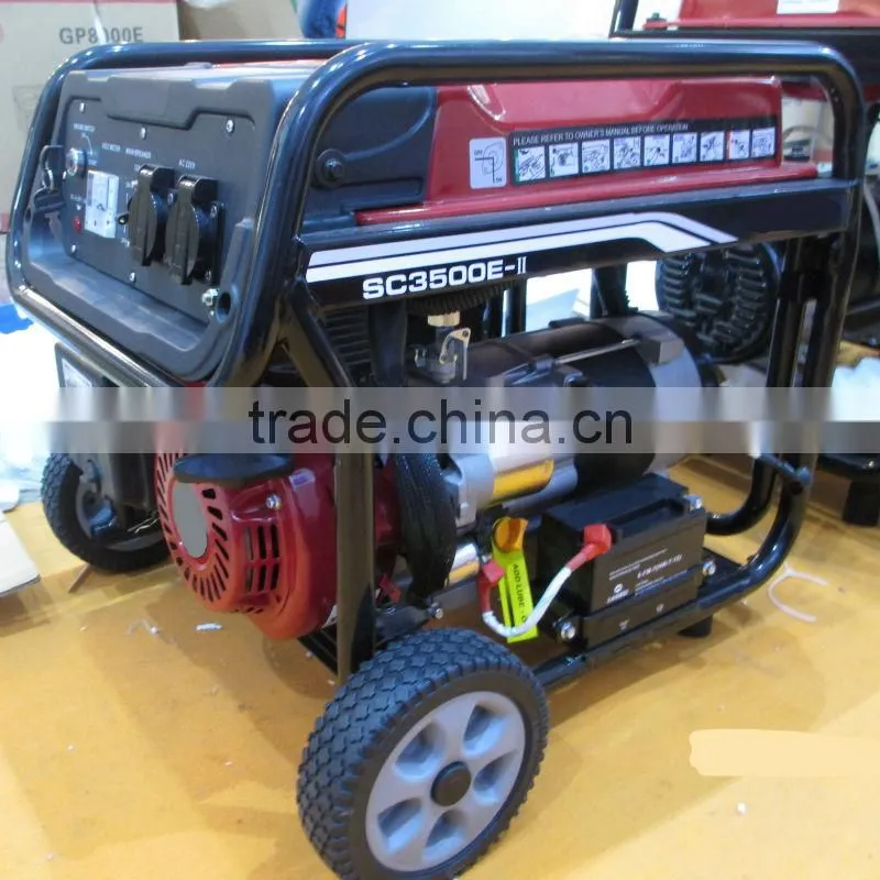 3.2KW Gasoline Engine Generator Sets SC3500E-II