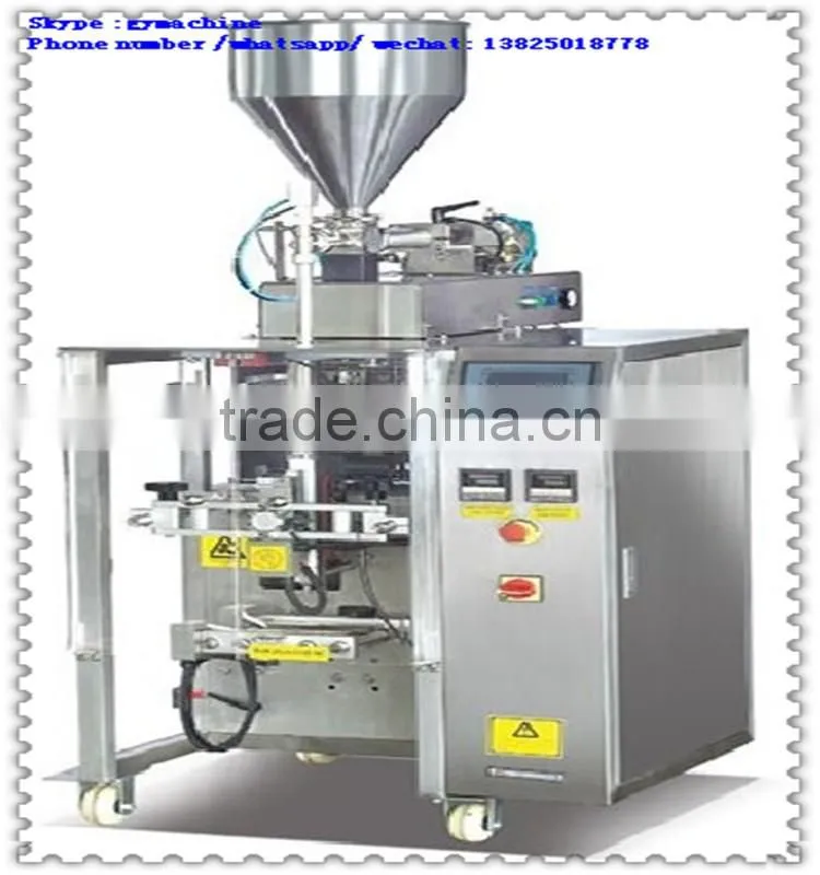 Servo motor control automatic ketchup packaging machine