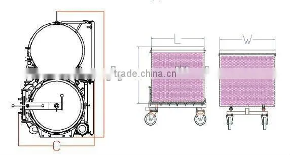 small steam sterilizer retort