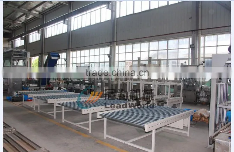 High level Automatic iron fruit canned jar palletizer machine