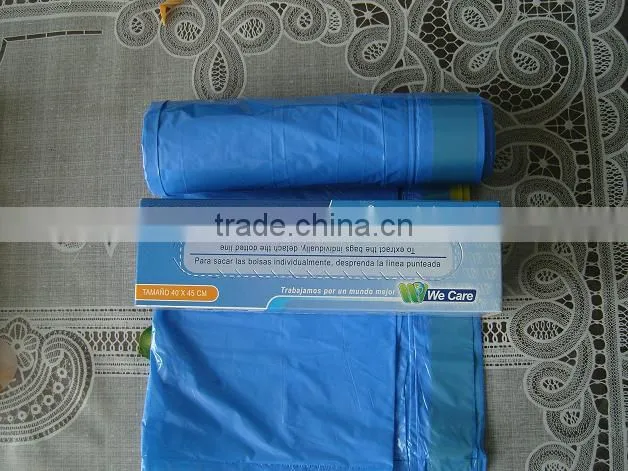 qingdao China custom plastic cheap plastic garbage bag on roll